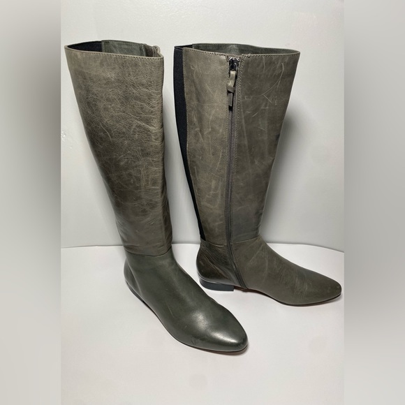 G.I.L.I. Shoes Lleather Boots With A Vintage Look In Chandra Gray